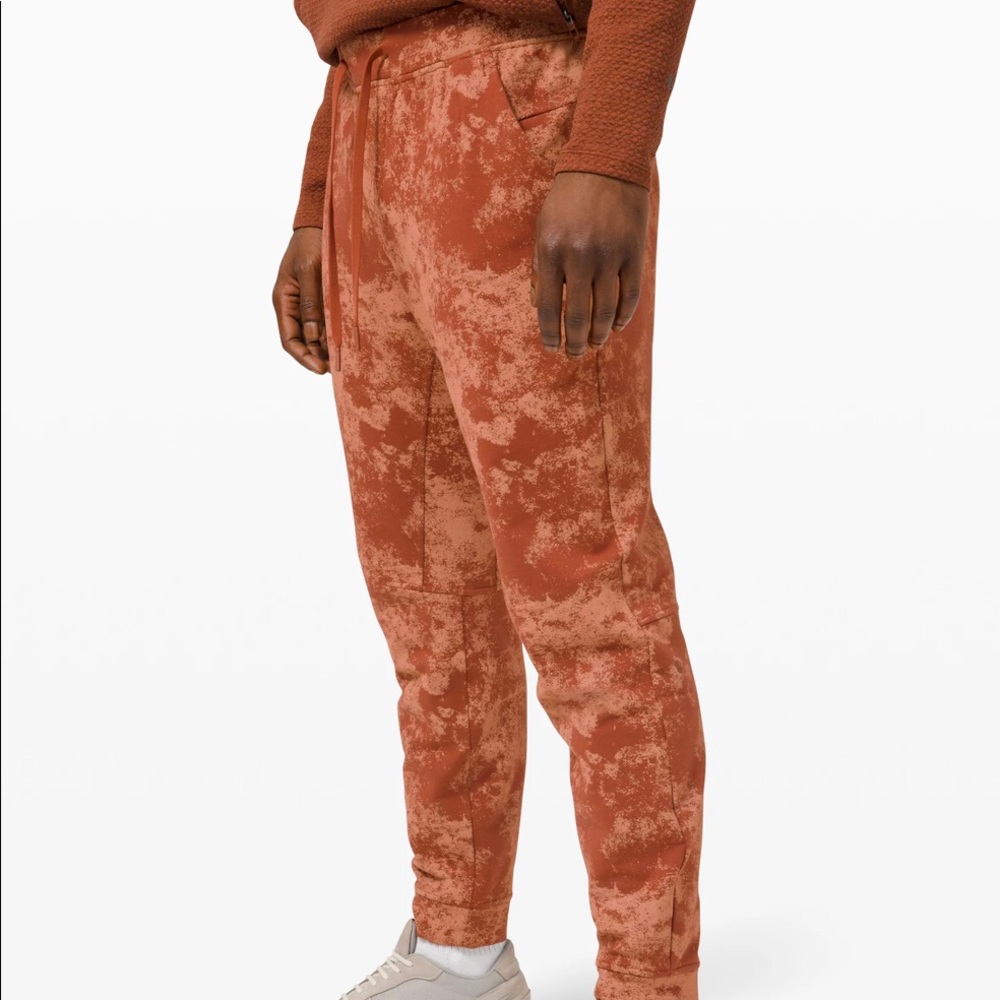 Lululemon Men’s City Sweat Joggers 29" Astral Dark Terracotta Desert Sun XS